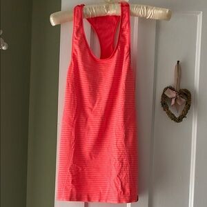 J. Crew Neon Orange Racerback Tank
